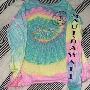 Tie-dye Maui long sleeve